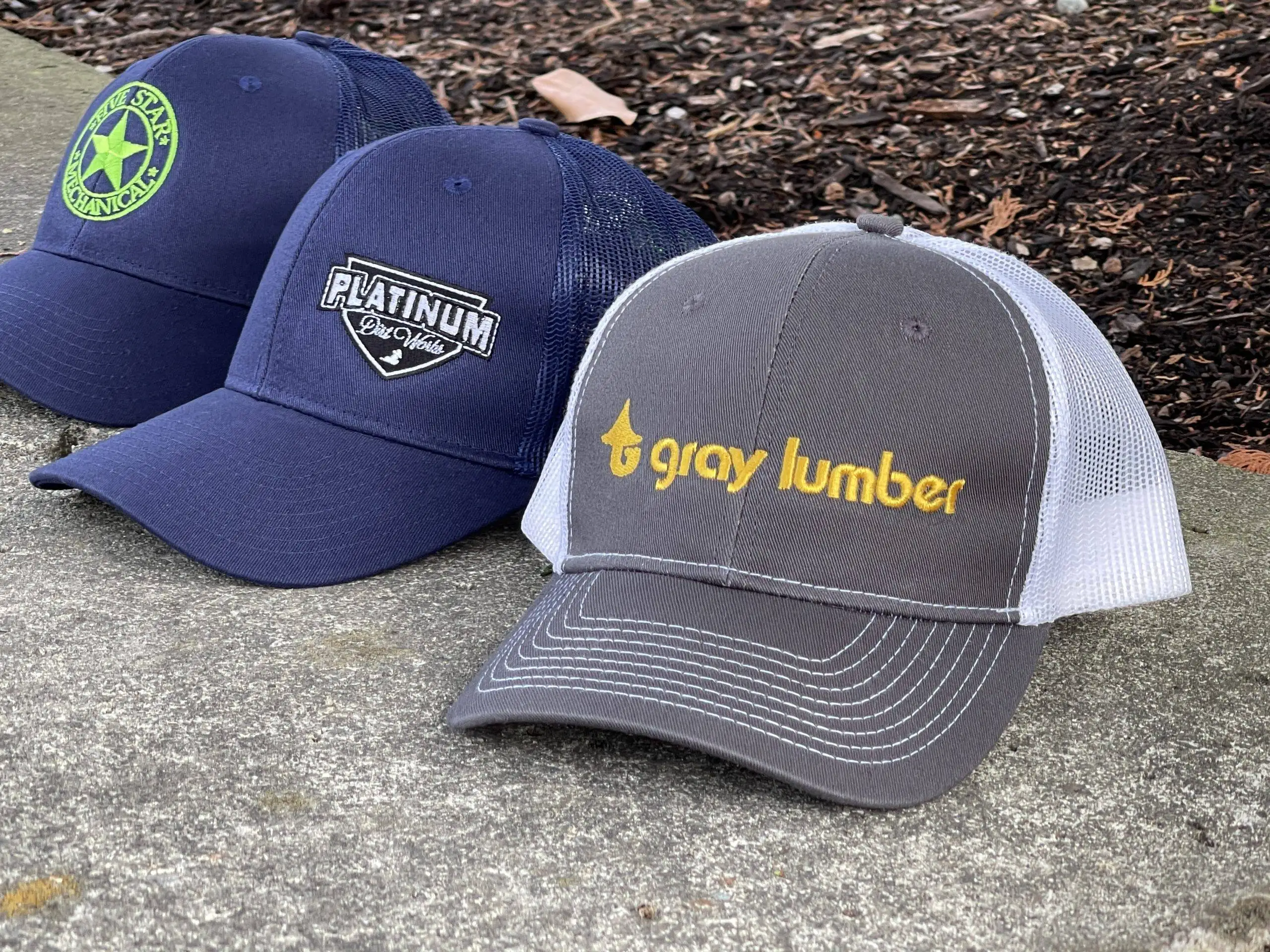 Custom Embroidery Logo on a Classic Dad Cap VC300A, Custom